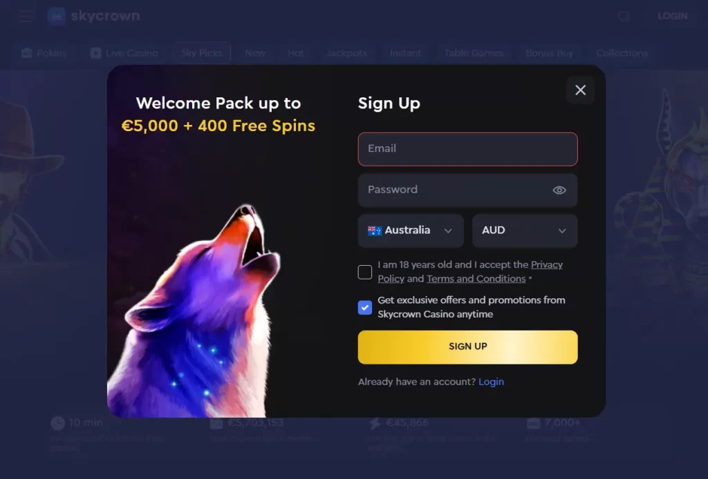 Sign Up Form