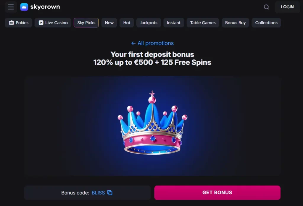 First Deposit Bonus